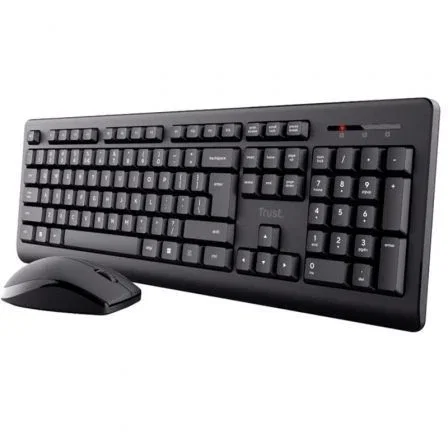 Trust Primo Combo Teclado y Ratón Inalámbrico Negro QWERTY Español Trust Primo Combo Teclado y Ratón Inalámbrico Negro QWERTY Español